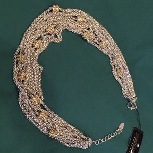 Silver necklace 23”